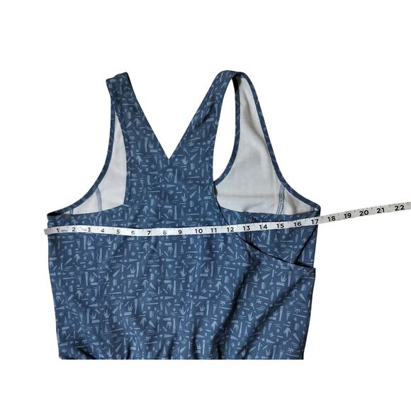Patagonia Women's Fleetwith Sleeveless Cross Back Blue Dress Size S - Picture 10 of 12